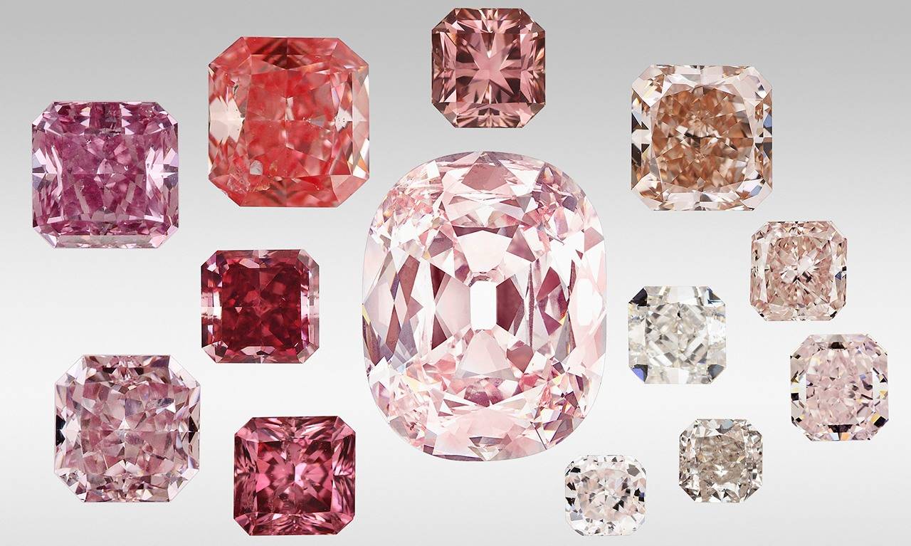 С цветными бриллиантами first class diamonds. Розовый диамонд бриллианты.