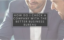 how do i check a company with the better business bureau