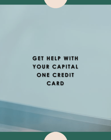 capital one credit card phone number