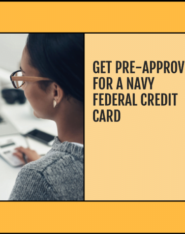 navy federal credit card pre approval