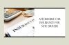 cheap car insurance for new driver