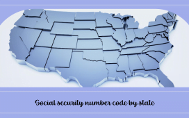 social security number code by state