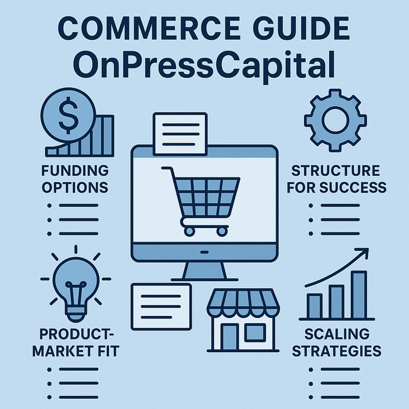 Commerce User Guide Commerce Guide onPressCapital - BMTS Corp